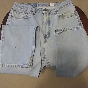 Levi 550 blue jeans 34x34